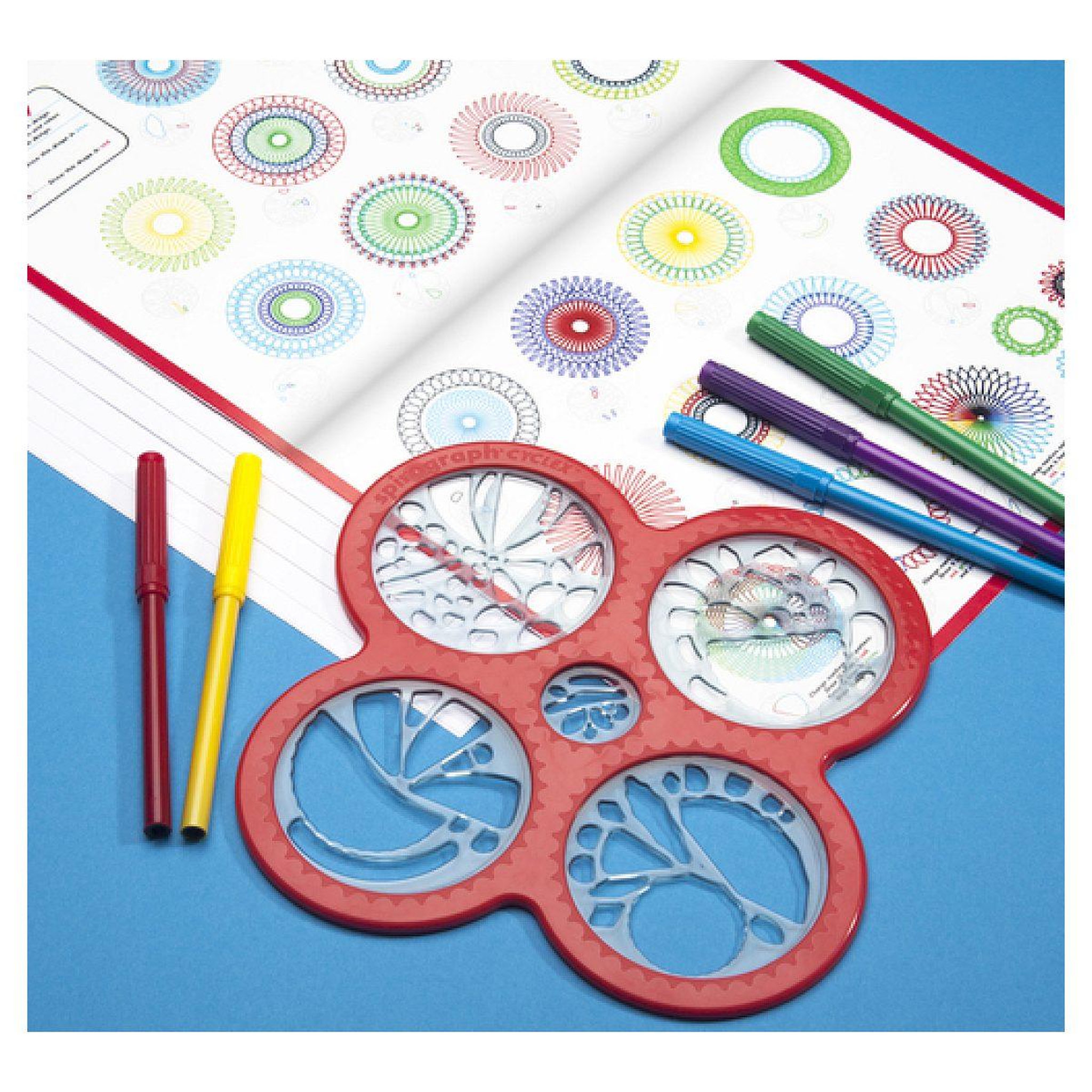 Voir la diapositive 5 : SPIROGRAPH Cyclex - ensemble de 89 pieces
