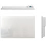 Voir la diapositive 2 : KALIA Radiateur électrique à inertie sèche céramique 1500w blanc - bat-ht15hb