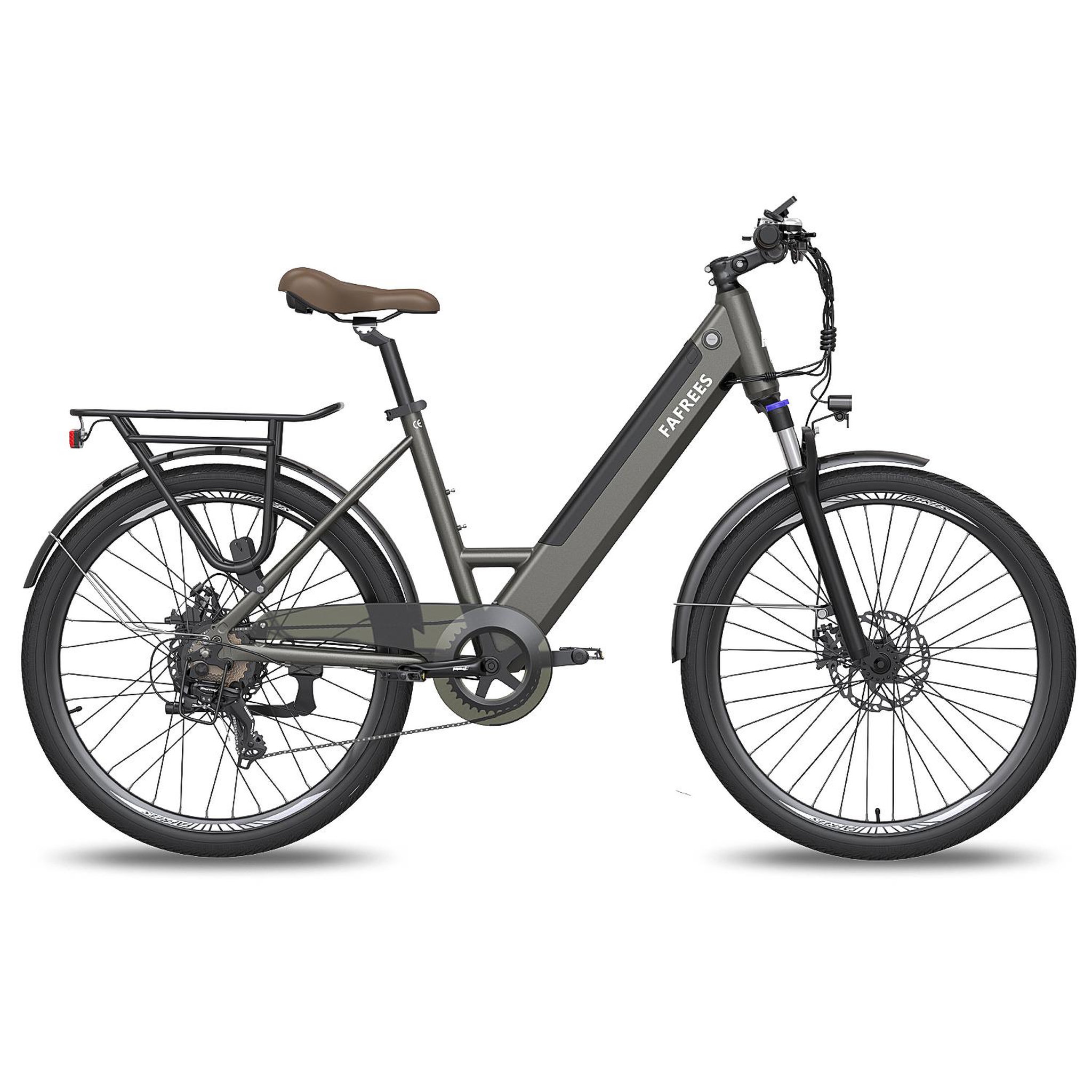FAFREES Vélo électrique de ville fafrees f26 pro. Coloris disponibles : Vert, Jaune, Noir