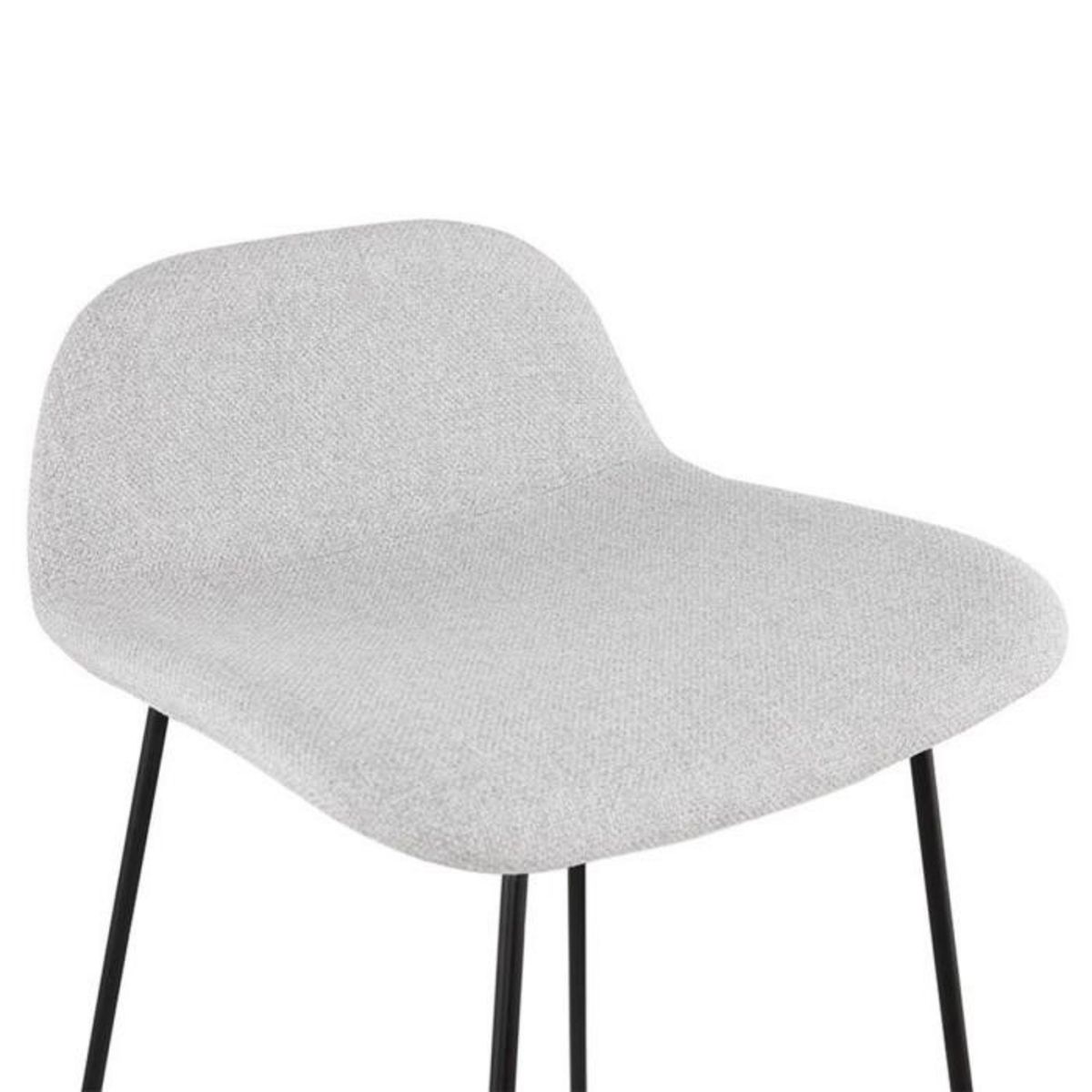 Paris Prix Tabouret de Bar Design  Holand  95cm Gris & Noir