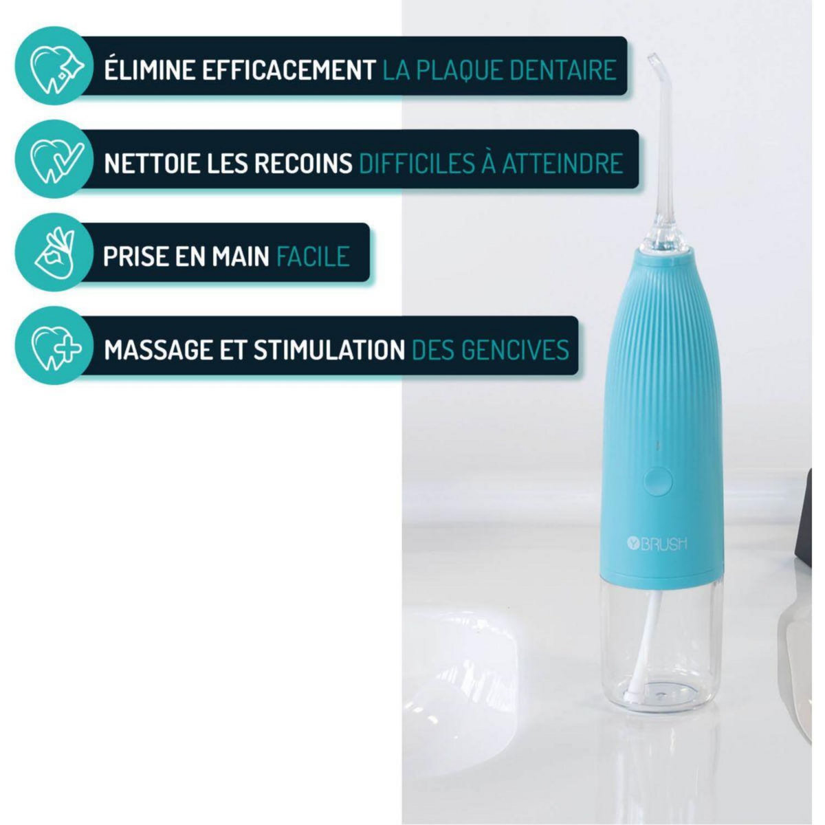 YBRUSH Hydropulseur Hydropulseur