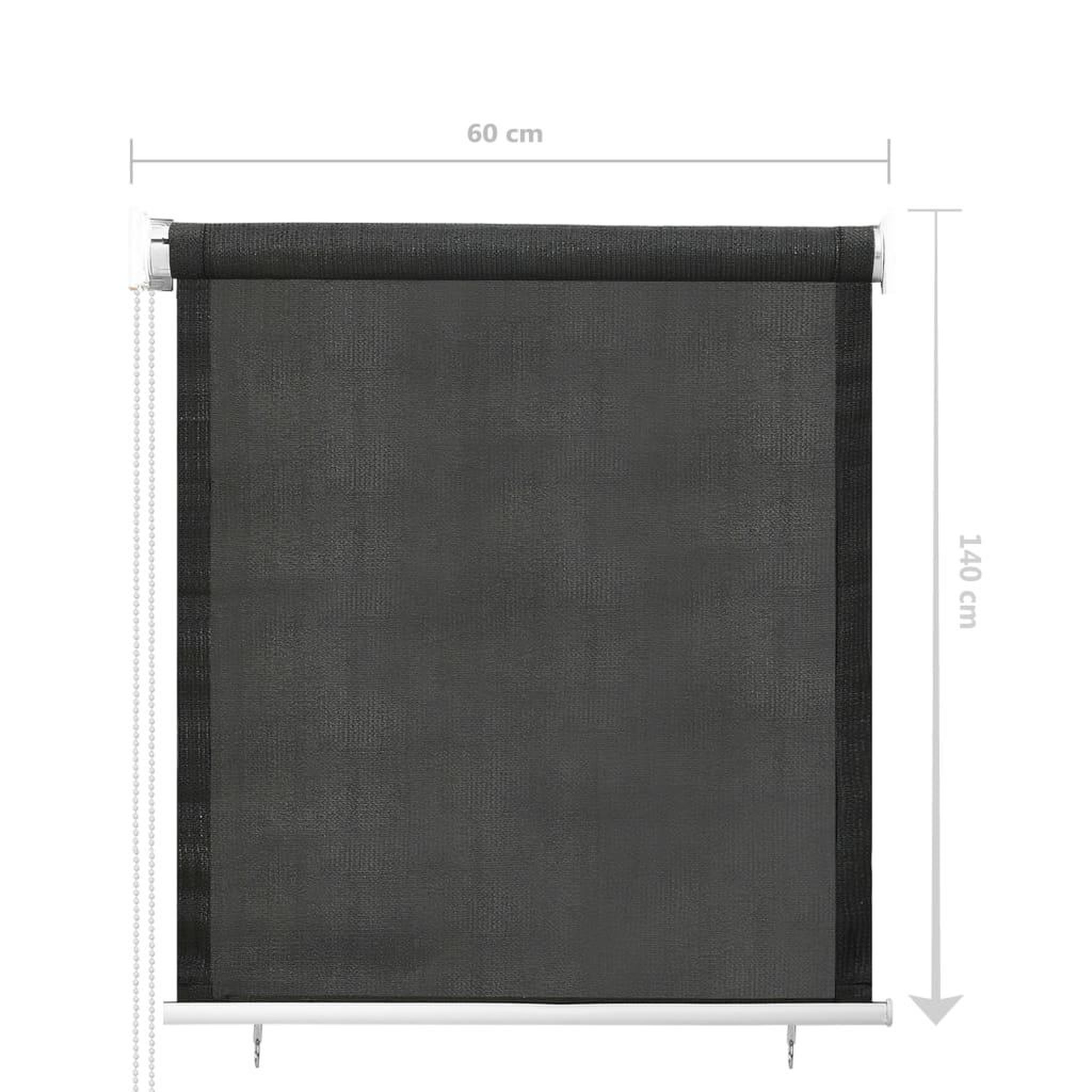 Voir la diapositive 6 : VIDAXL Store roulant d'exterieur 60x140 cm Anthracite