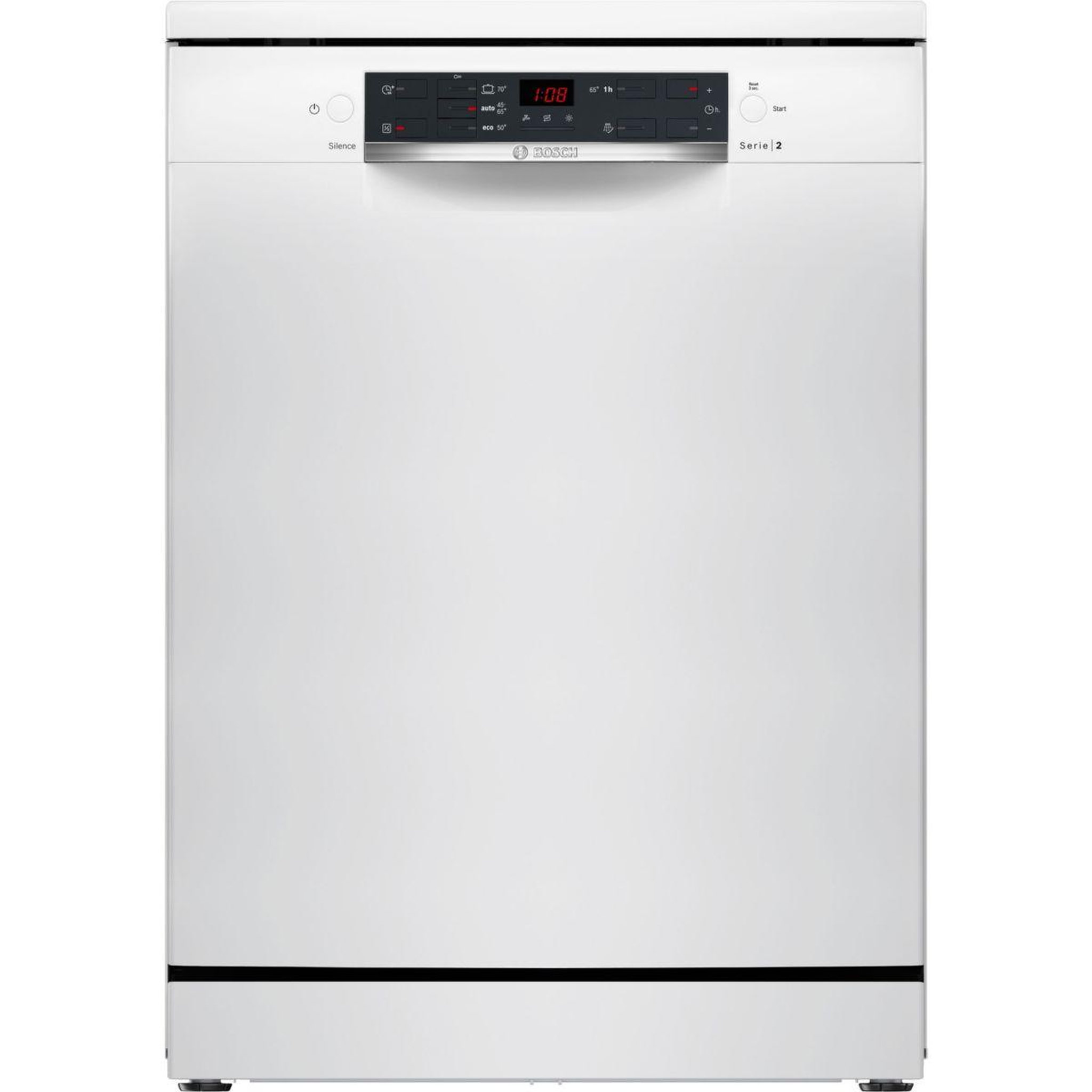 BOSCH Lave vaisselle 60 cm sms25aw12f, série 2, variospeed plus