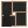 Voir la diapositive 3 : VIDAXL Collage de cadres photo pour photo de 4x(13x18 cm) Marron MDF