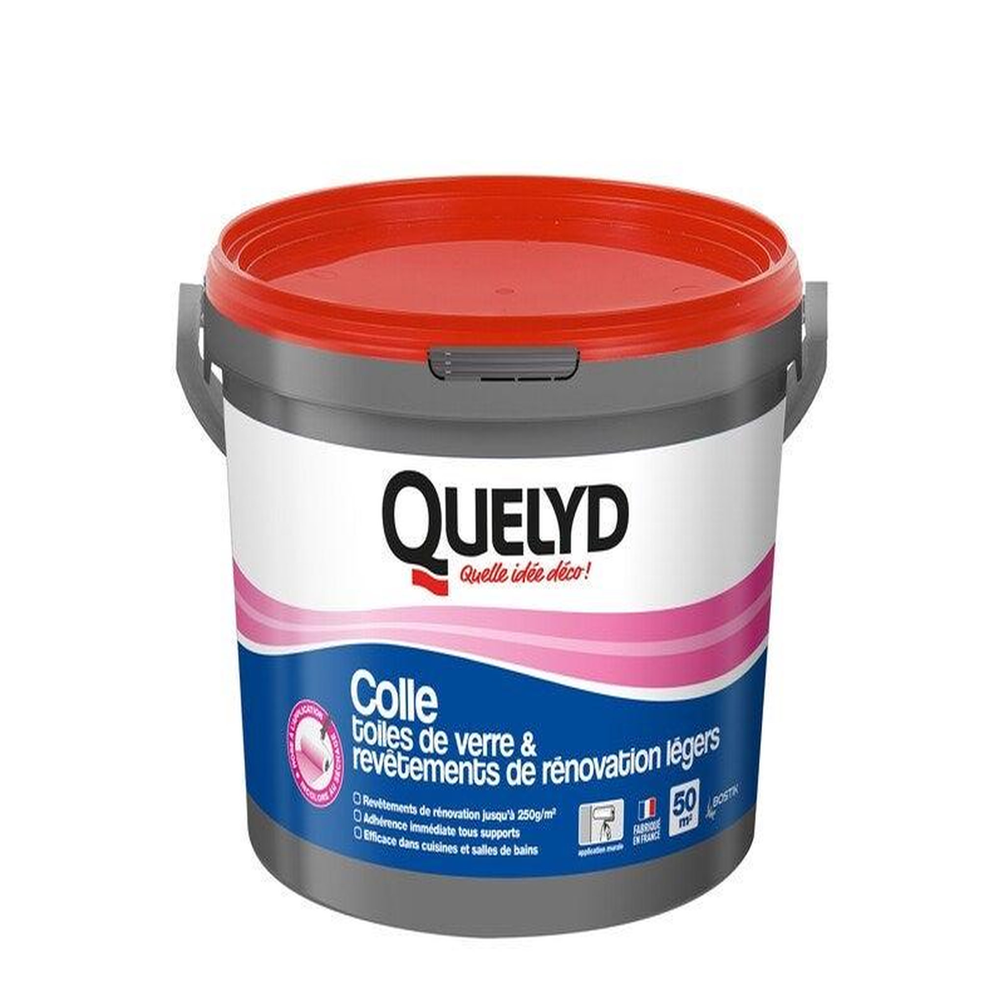 QUELYD Colle toiles de verre QUELYD, 10 kg