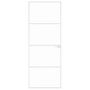 Voir la diapositive 3 : VIDAXL Porte d'interieur Blanc 76x201,5 cm Trempe verre aluminium fin