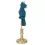 Paris Prix Statuette Décorative  Perroquet  37cm Bleu