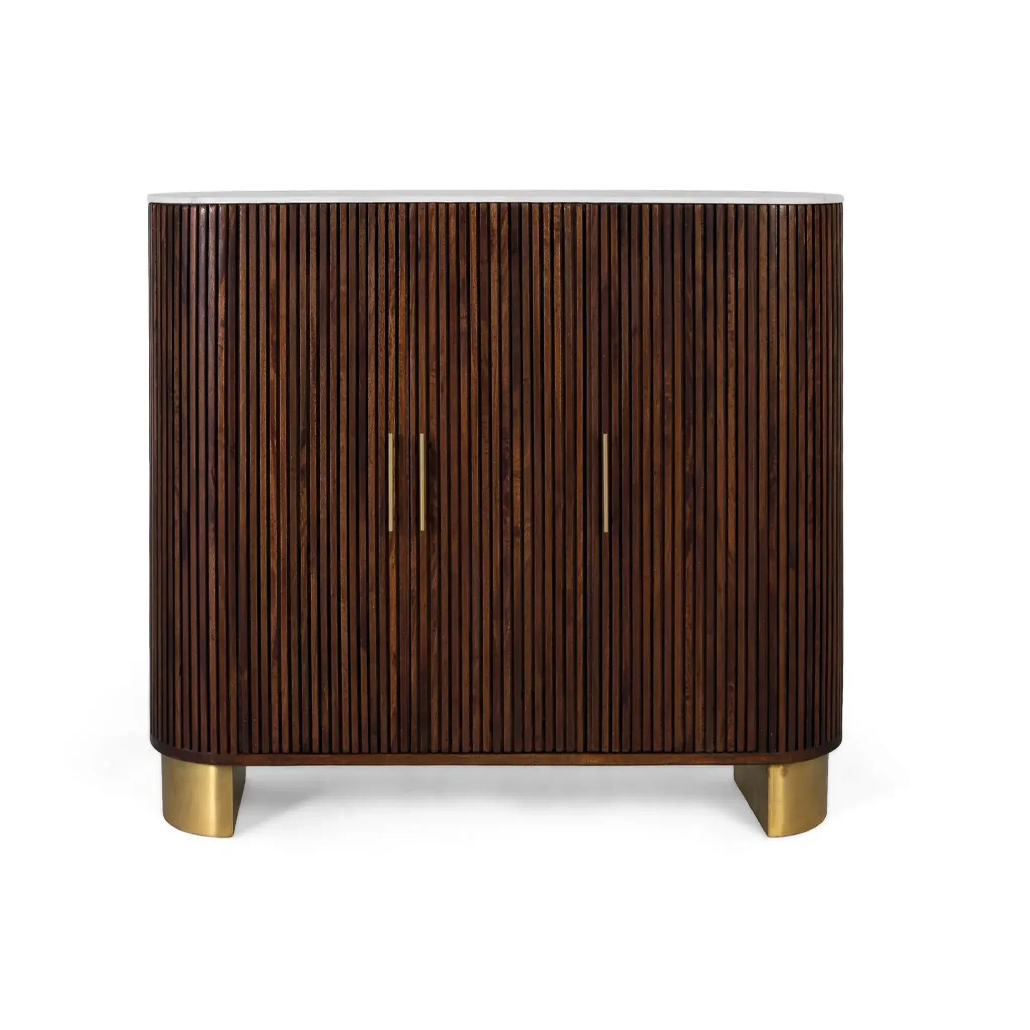GINER Y COLOMER SL Buffet en bois de manguier 150cm style art déco contemporain