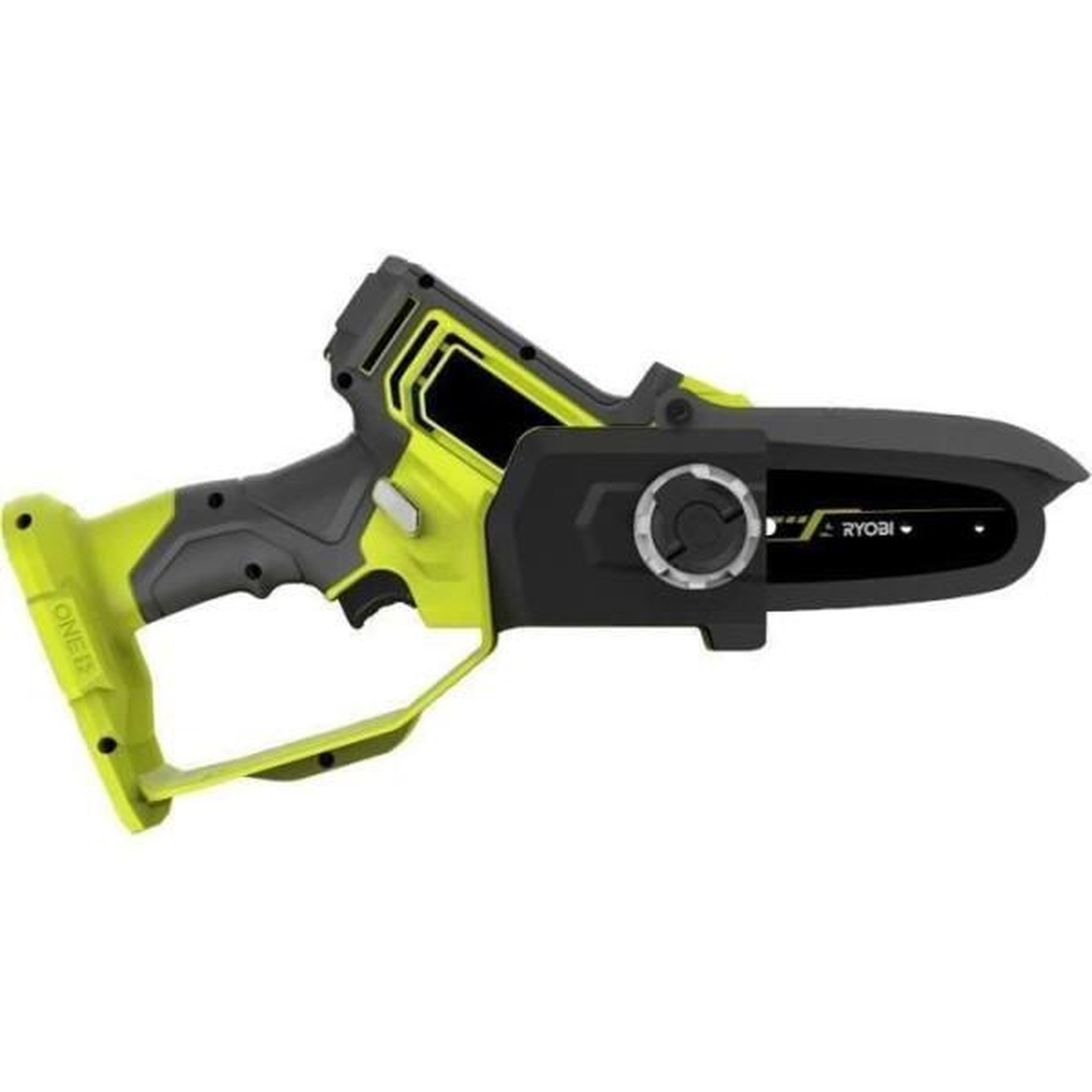Voir la diapositive 2 : Ryobi RYOBI - Élagueur a main 18V ONE+ - Brushless- guide 10 cm - 6 m/s - tendeur sans outil + batterie 2,0 Ah & chargeur - RY18PSX10