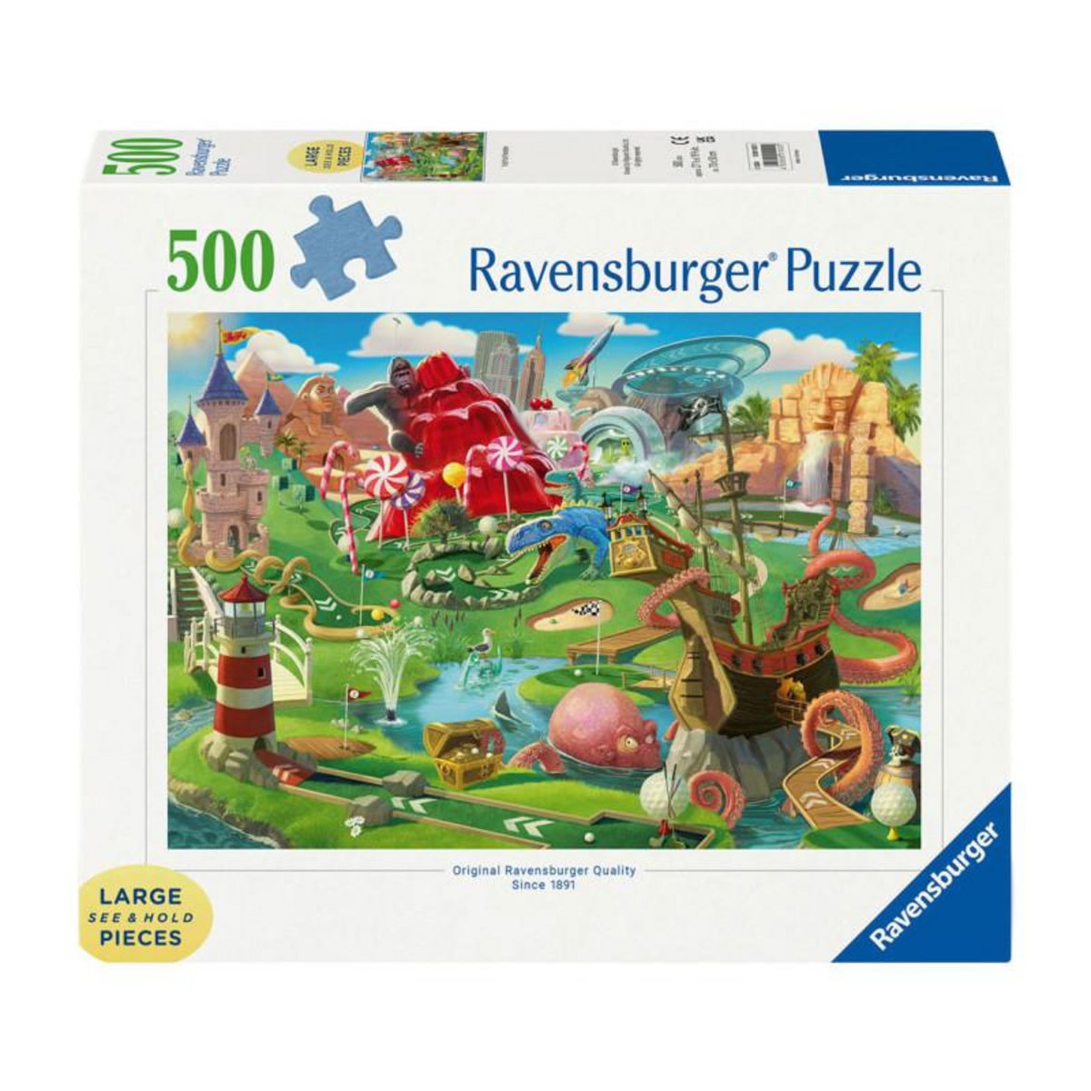 RAVENSBURGER Ravensburger - Jigsaw puzzle Mini Golf Paradise, 500 pcs. 120010029