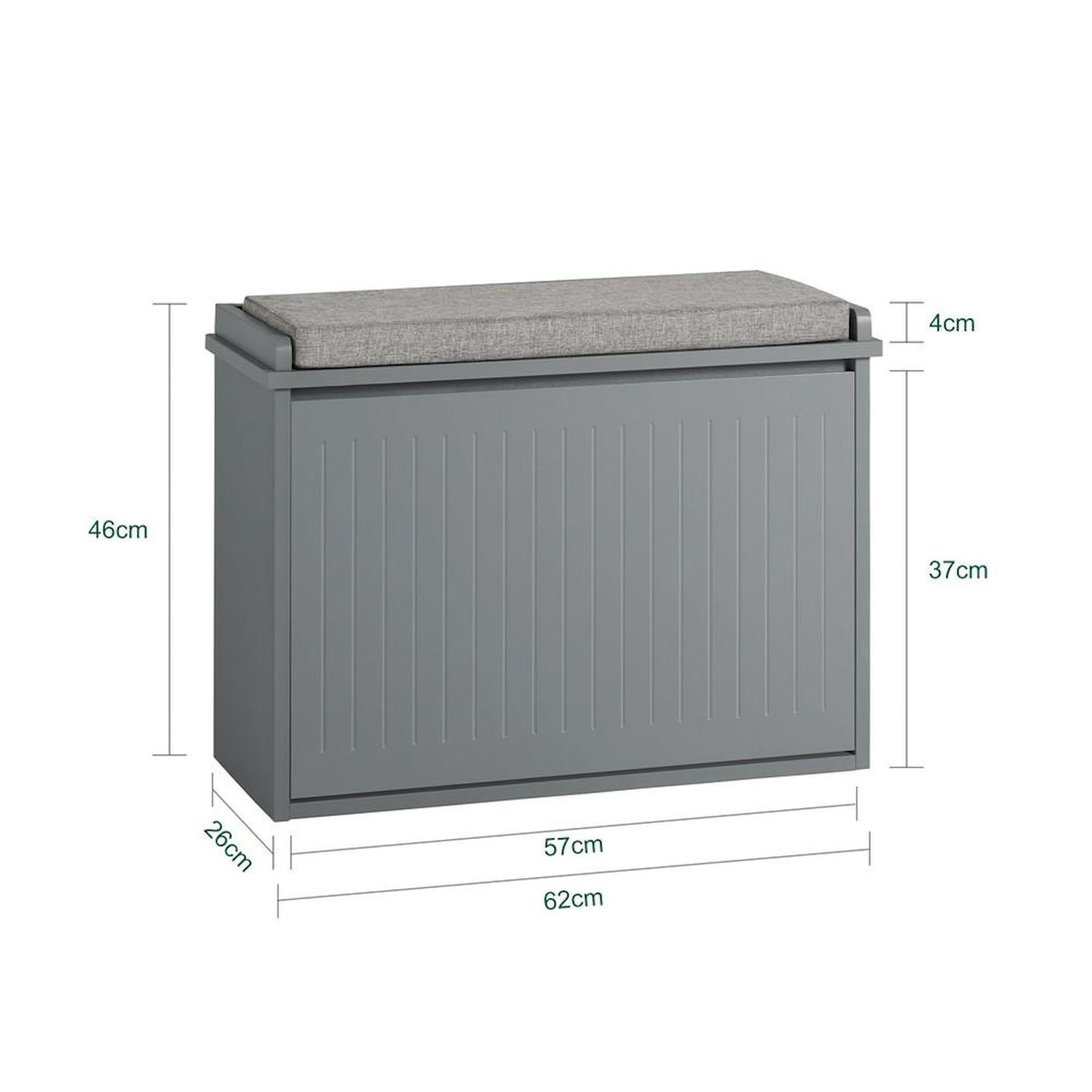 SOBUY SoBuy - Banc de rangement à chaussures avec une porte - Moderne - FSR98