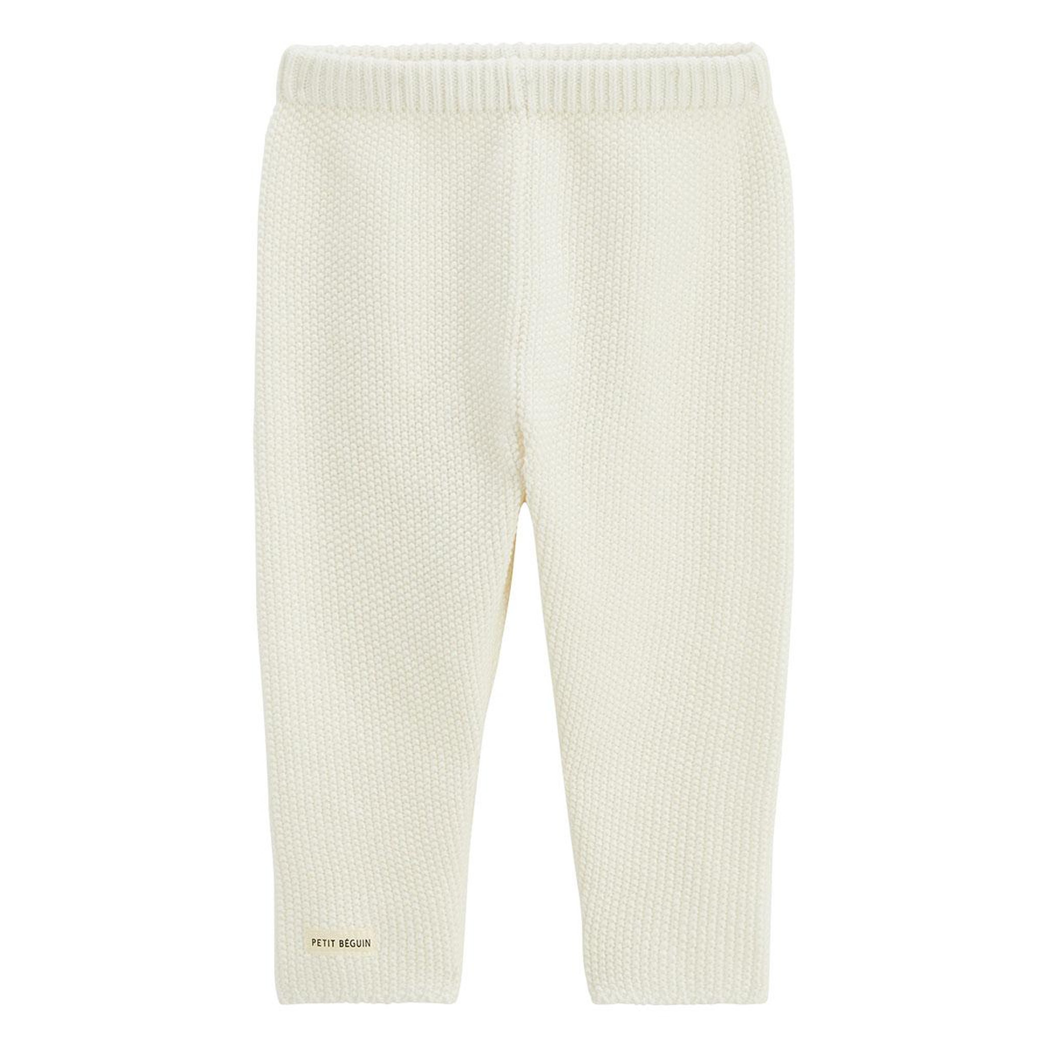 Voir la diapositive 4 : Petit Béguin Ensemble bébé gilet et pantalon en tricot colette