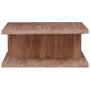 Voir la diapositive 3 : VIDAXL Table basse 70x70x30 cm Bois de teck massif
