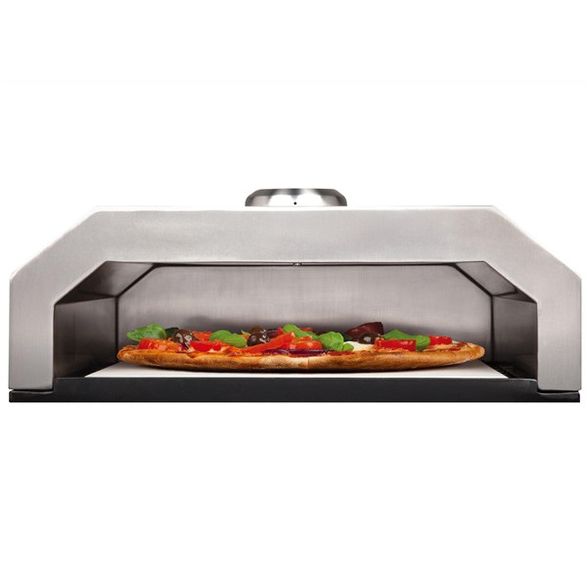 Voir la diapositive 3 : Four à pizza pour barbecue - Acier inoxydable - 20x40x44.5cm - FIREBOX