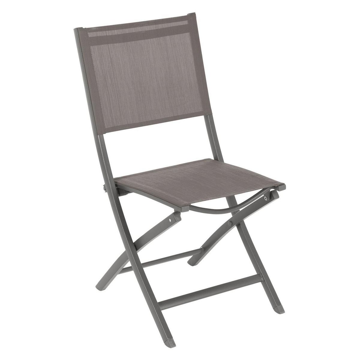 TOILINUX Lot de 4 Chaises de jardin pliantes Essentia