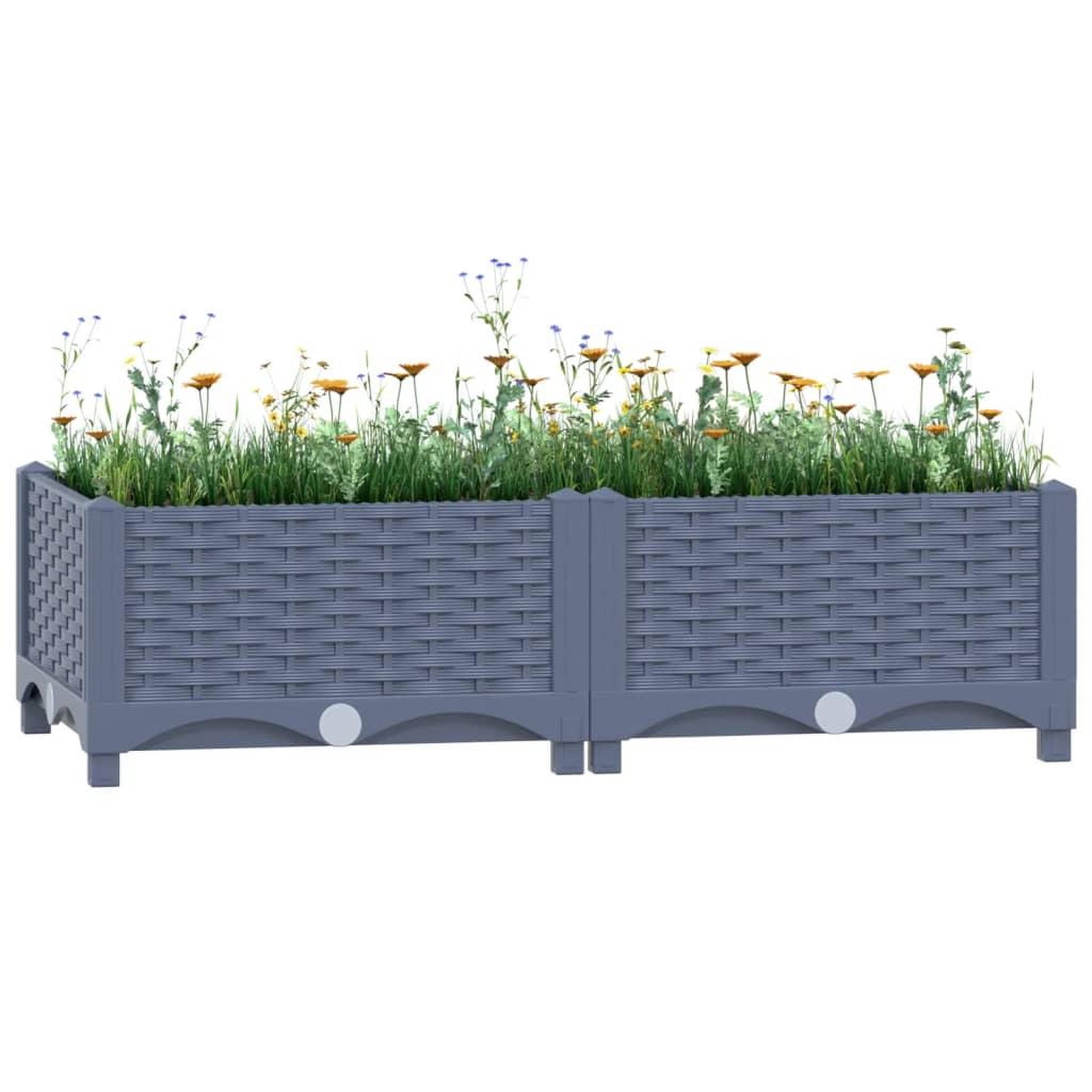 Voir la diapositive 1 : VIDAXL Lit sureleve 80x40x23 cm Polypropylene