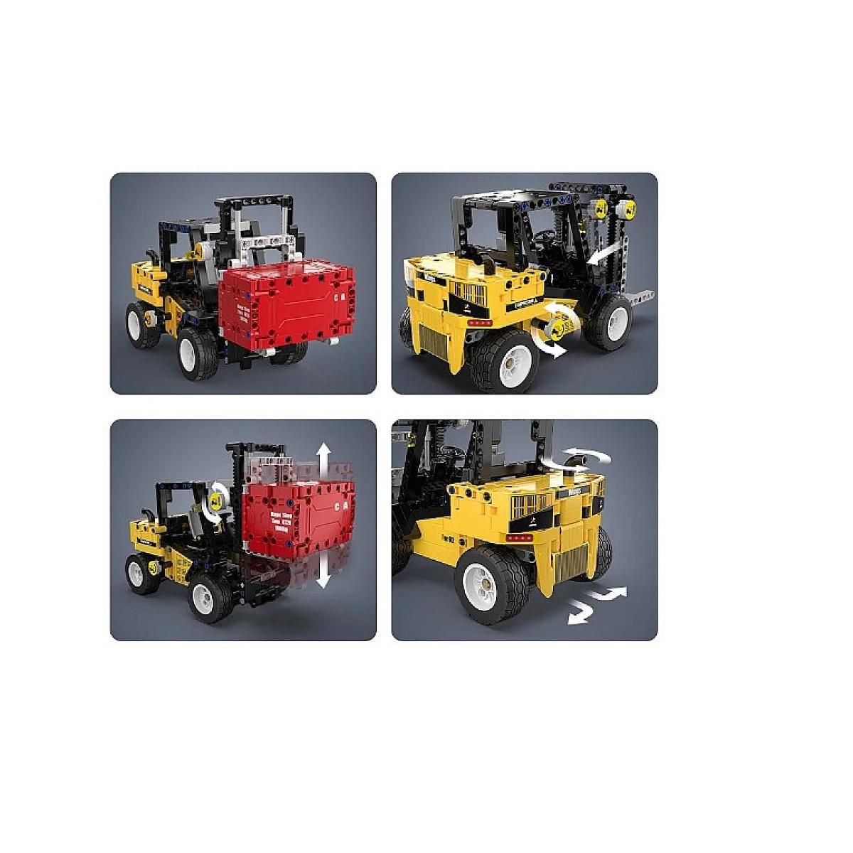 Jamara CaDA Chariot élévateur Bricks