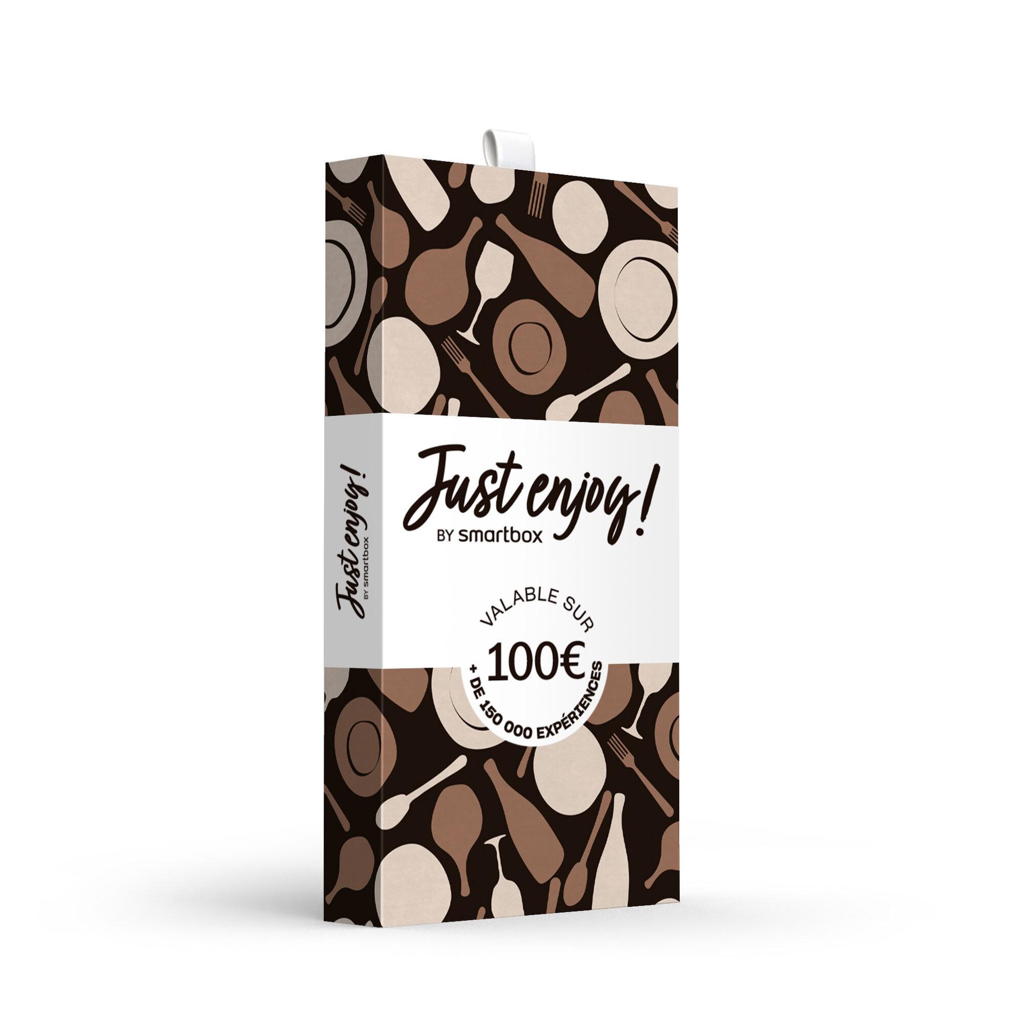 Smartbox Carte cadeau just enjoy ! Délices - 100 € - coffret cadeau multi-thèmes