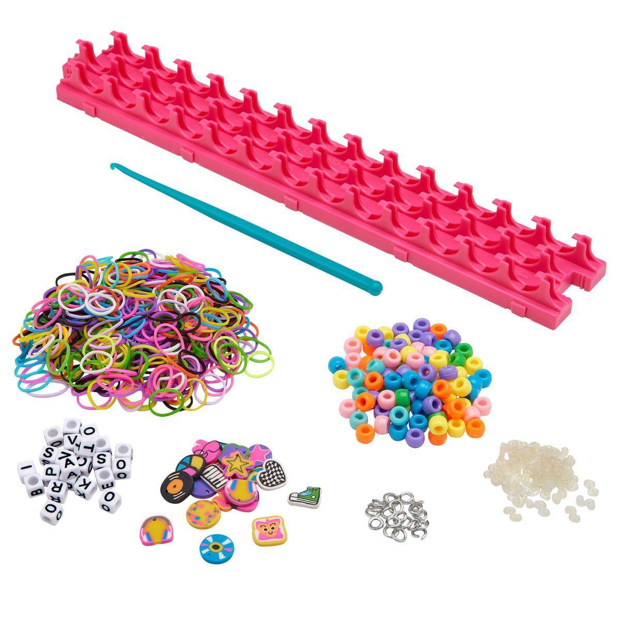 Lexibook Kit de bracelet élastiques à tisser Rock 'n' roll