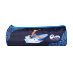 Bagtrotter BAGTROTTER Trousse scolaire ronde Oum Le Dauphin Bleu
