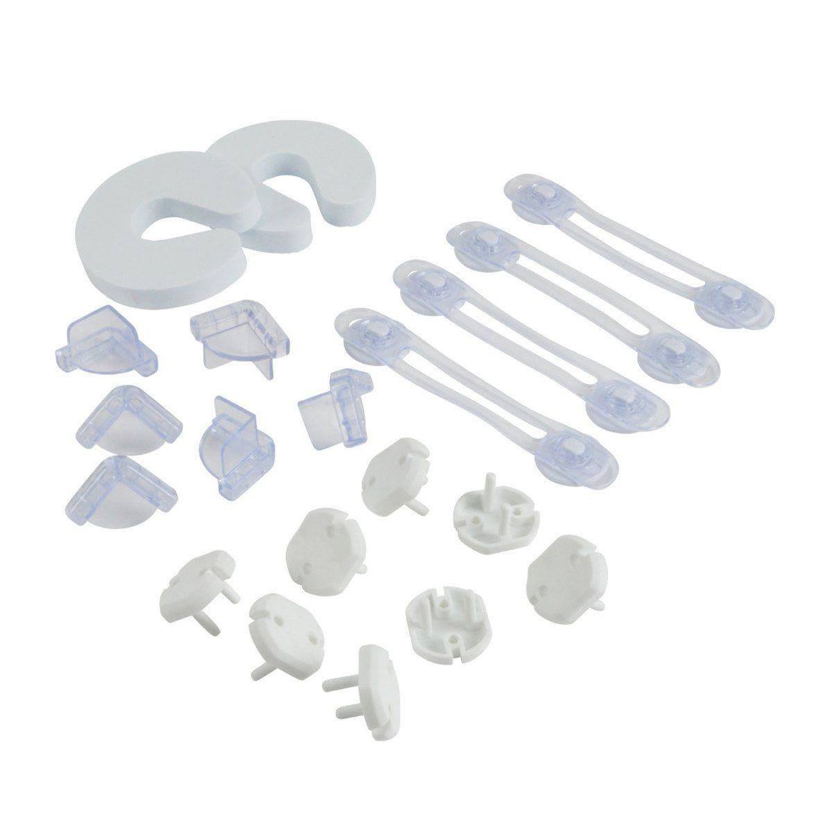 Paris Prix Kit de Sécurité Bébé  20 Pièces  Blanc