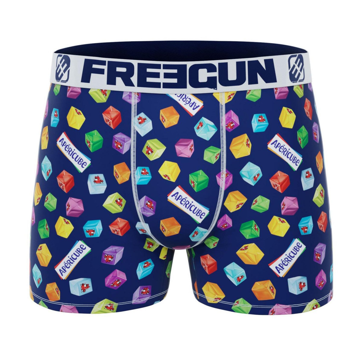 FREEGUN Lot de 3 boxers enfant La Vache Qui Rit