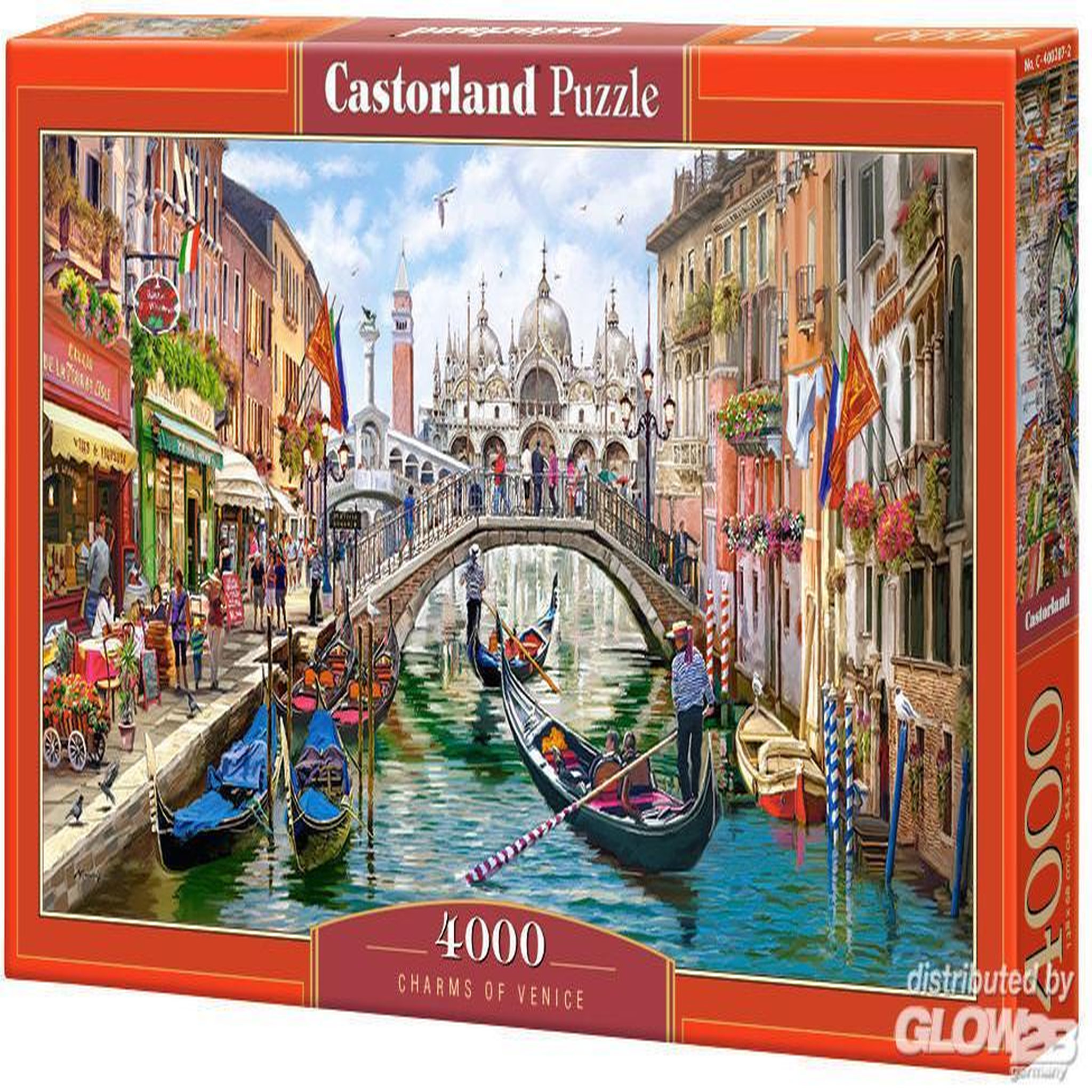 Voir la diapositive 3 : Castorland Puzzle 4000 pièces : les charmes de venise