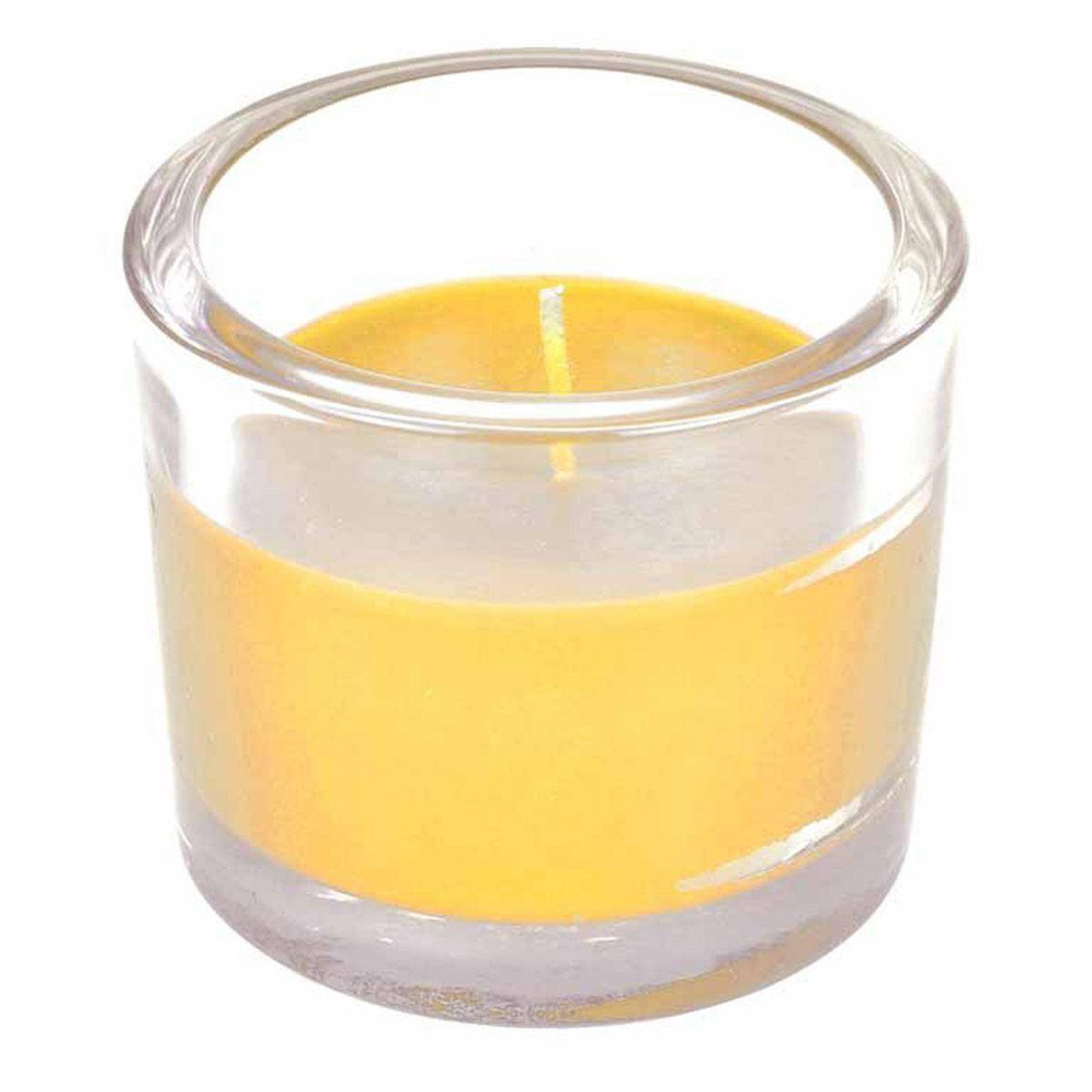 HOMEA Bougie verrine parfumée  essentiel  9cm fleur de tiaré