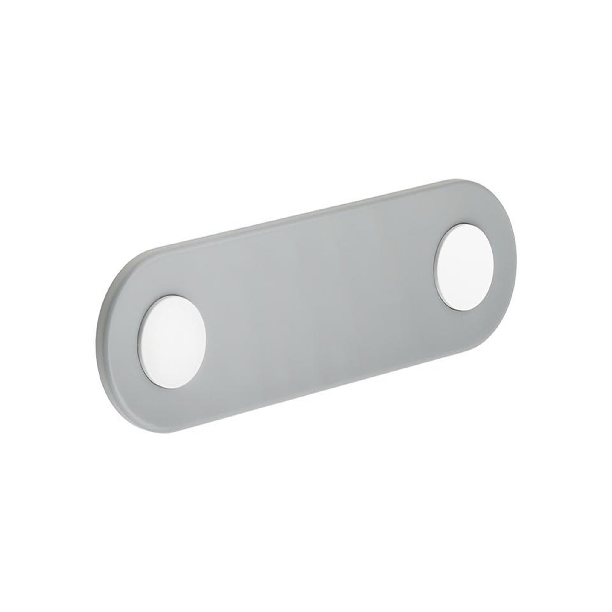 CENTRALE BRICO Poignée de meuble Cute 96 gris/blanc