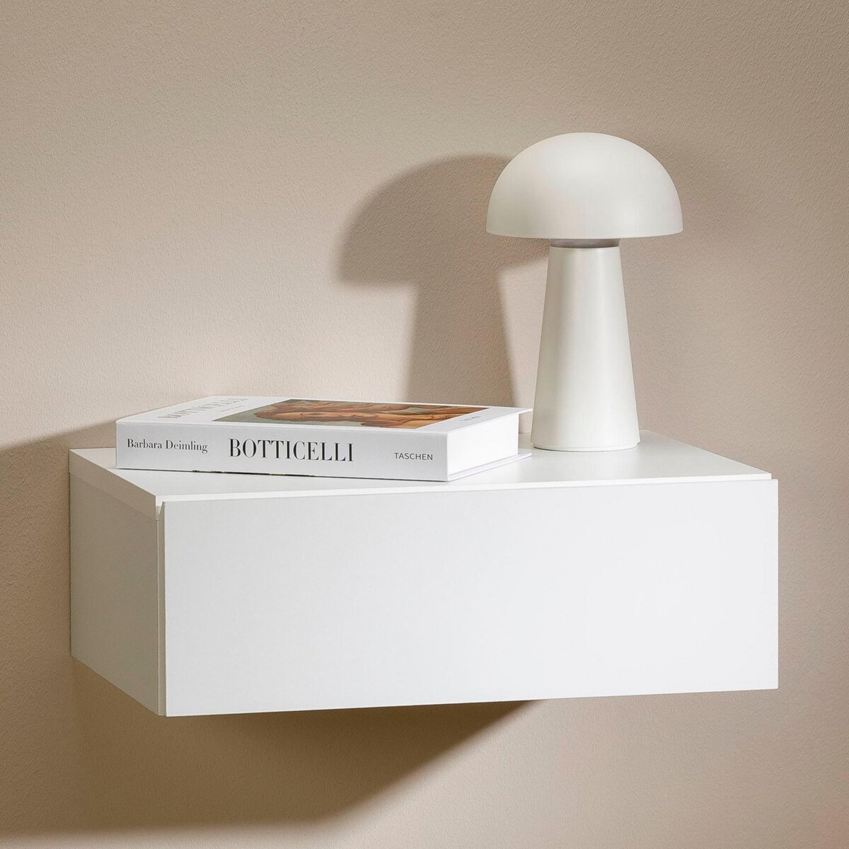 IDIMEX Chevet suspendu OCEANE, en bois