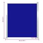 Voir la diapositive 6 : VIDAXL Auvent lateral retractable 160 x 500 cm Bleu
