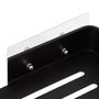 Voir la diapositive 2 : FIVE Panier de Douche  Adhésif  32cm Noir