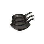 BERLINGER HAUS Ensemble de poêles Berlinger-Haus en aluminium avec revêtement antiadhésif en marbre