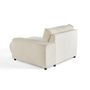Voir la diapositive 4 : LISA DESIGN Garance - module d'assise méridienne droit - en velours côtelé