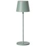 Voir la diapositive 1 : Lumisky Lampe de table sans fil LED KELLY Vert Metal H38CM