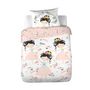 Voir la diapositive 1 : COTE DECO Parure de lit enfant Princesse - Polycoton 51 fils - 140 x 200 cm