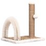 Voir la diapositive 2 : VIDAXL Arbre a chat avec brosse de toilettage en arche et grattoir