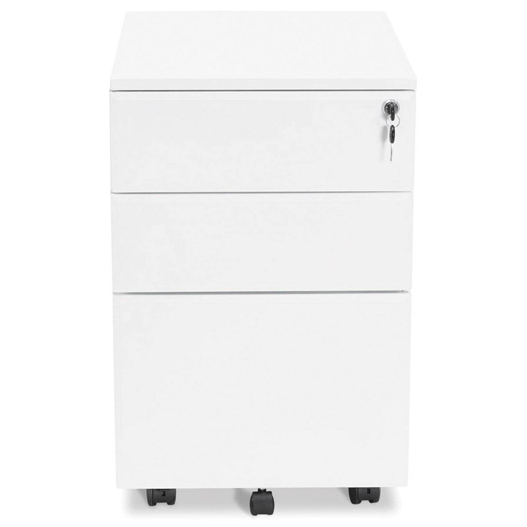 Voir la diapositive 2 : Paris Prix Caisson de bureau  jefferson  61cm blanc