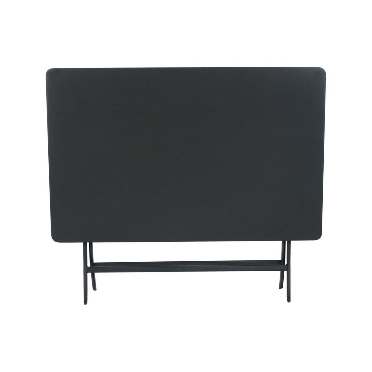 HESPERIDE Ensemble table de jardin pliante + 4 chaises Greensboro - Graphite
