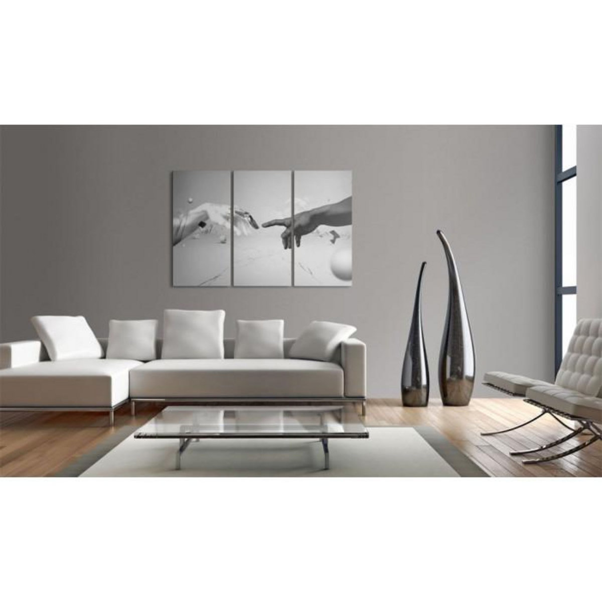 Paris Prix Tableau Imprimé  Toucher en Noir & Blanc