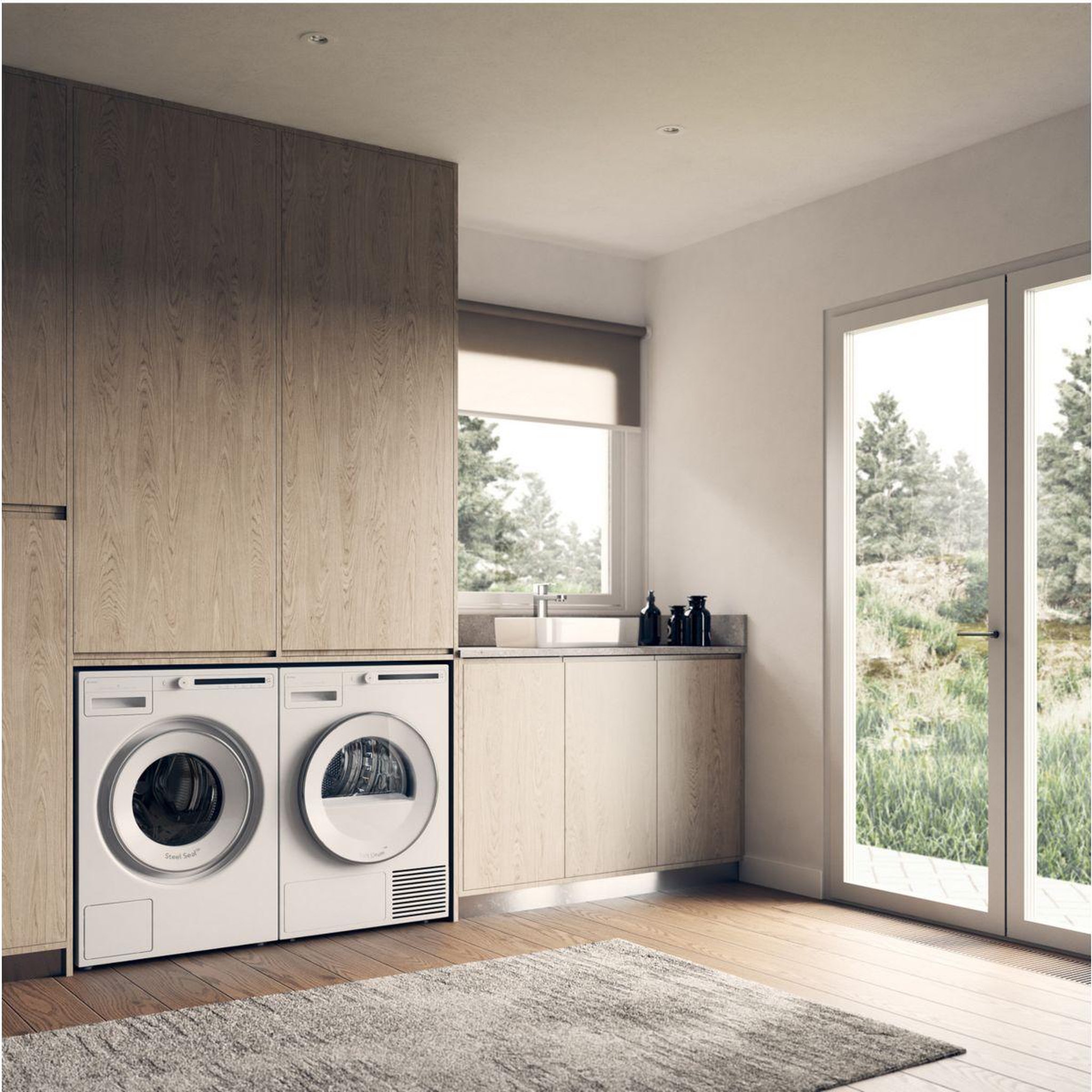 Voir la diapositive 3 : ASKO Lave linge hublot W2084B.W