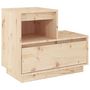 Voir la diapositive 2 : VIDAXL Table de chevet 60x34x51 cm Bois de pin solide