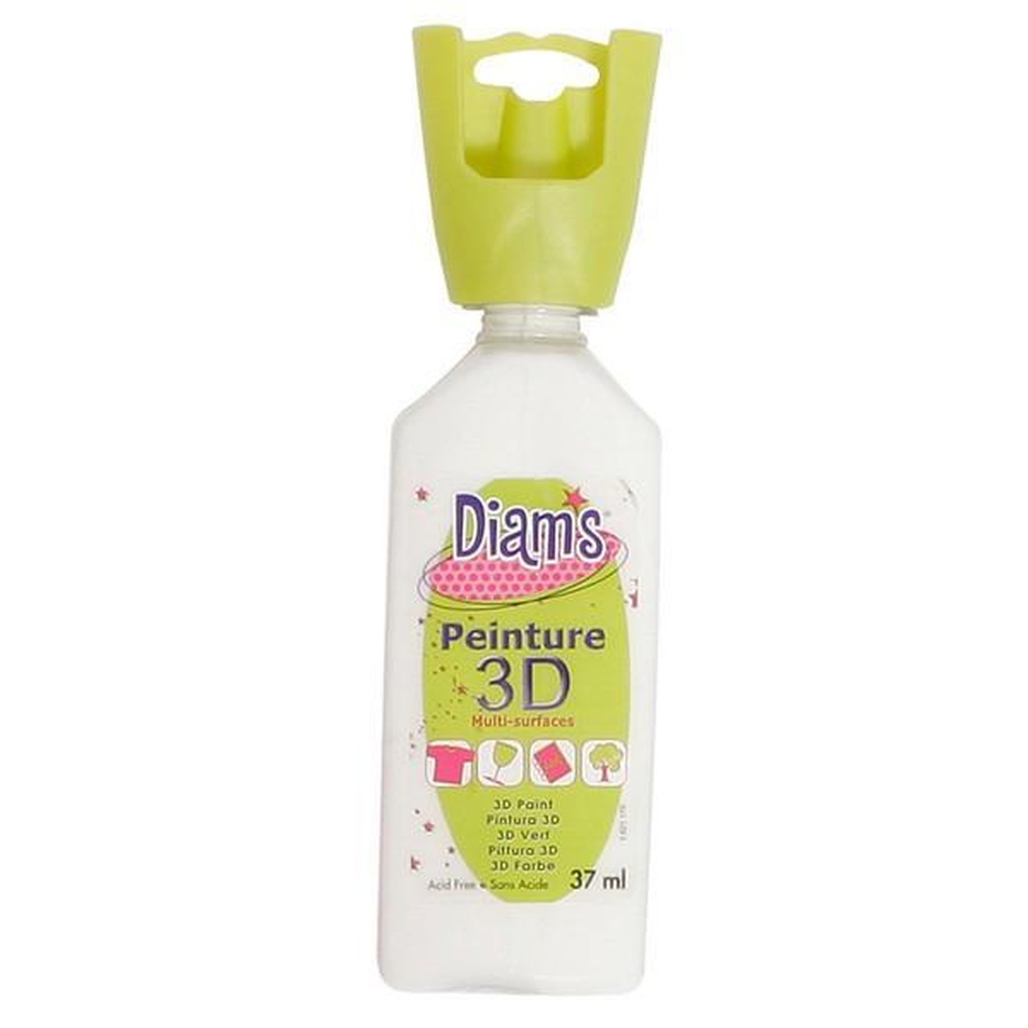 Diam's Peinture 3D multisurface - Brillant Blanc