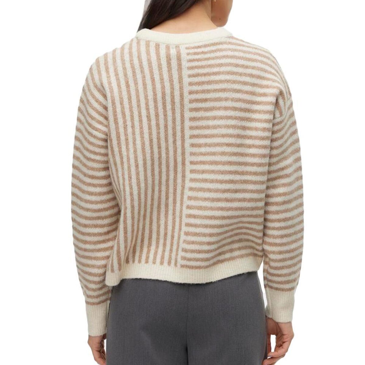 Vero Moda Pull Beige/ Femme Vero Moda Ranus