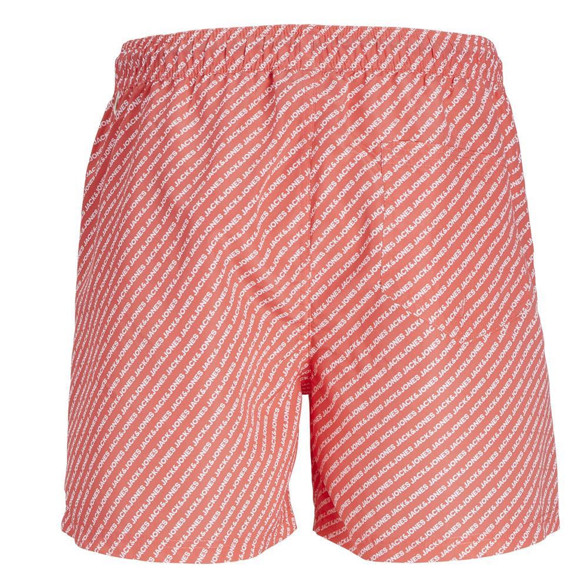Voir la diapositive 2 : Jack & Jones Short de bain rouge/blanc garçon jack & jones fiji
