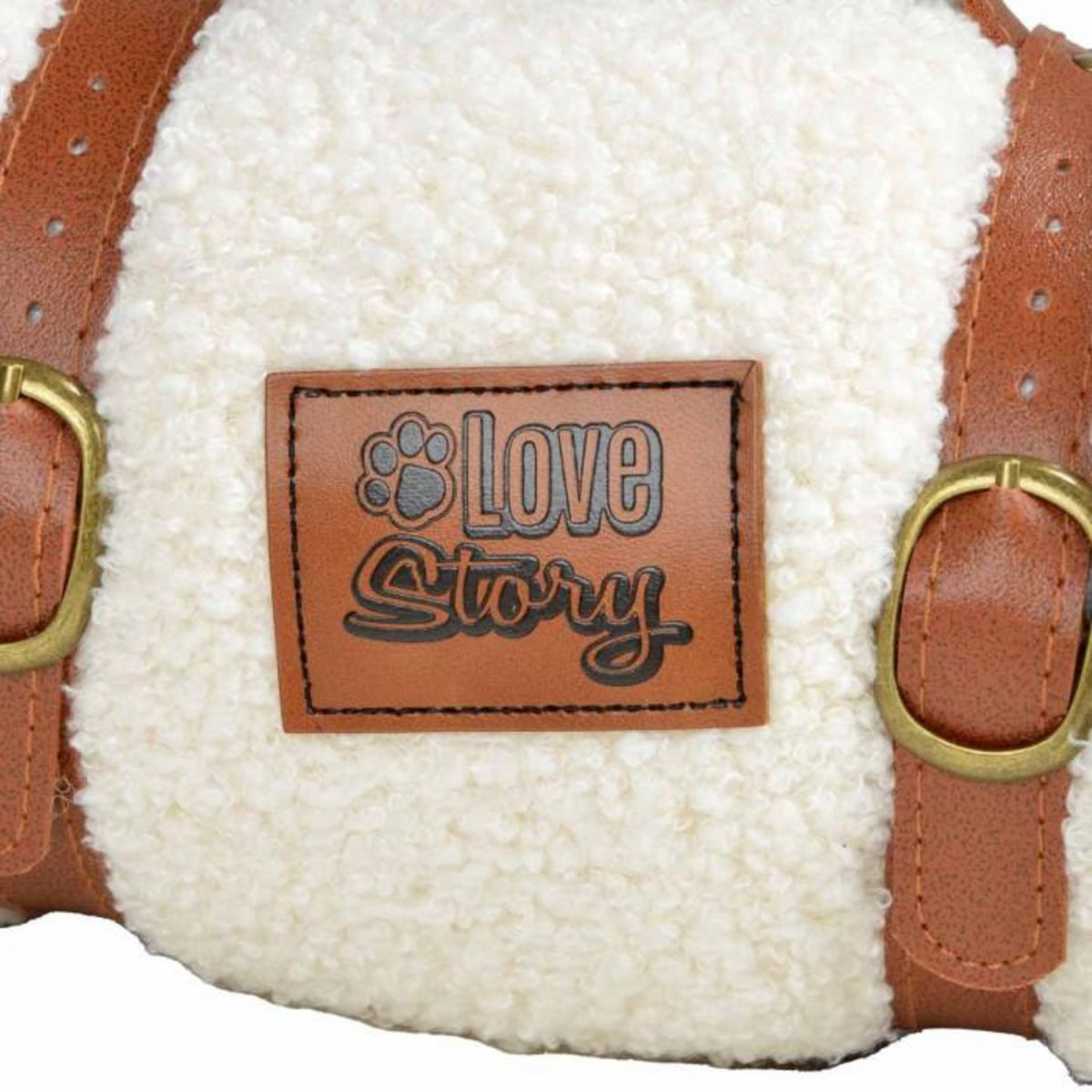 Paris Prix Plaid pour Chien & Chat  Wooly  50x70cm Écru