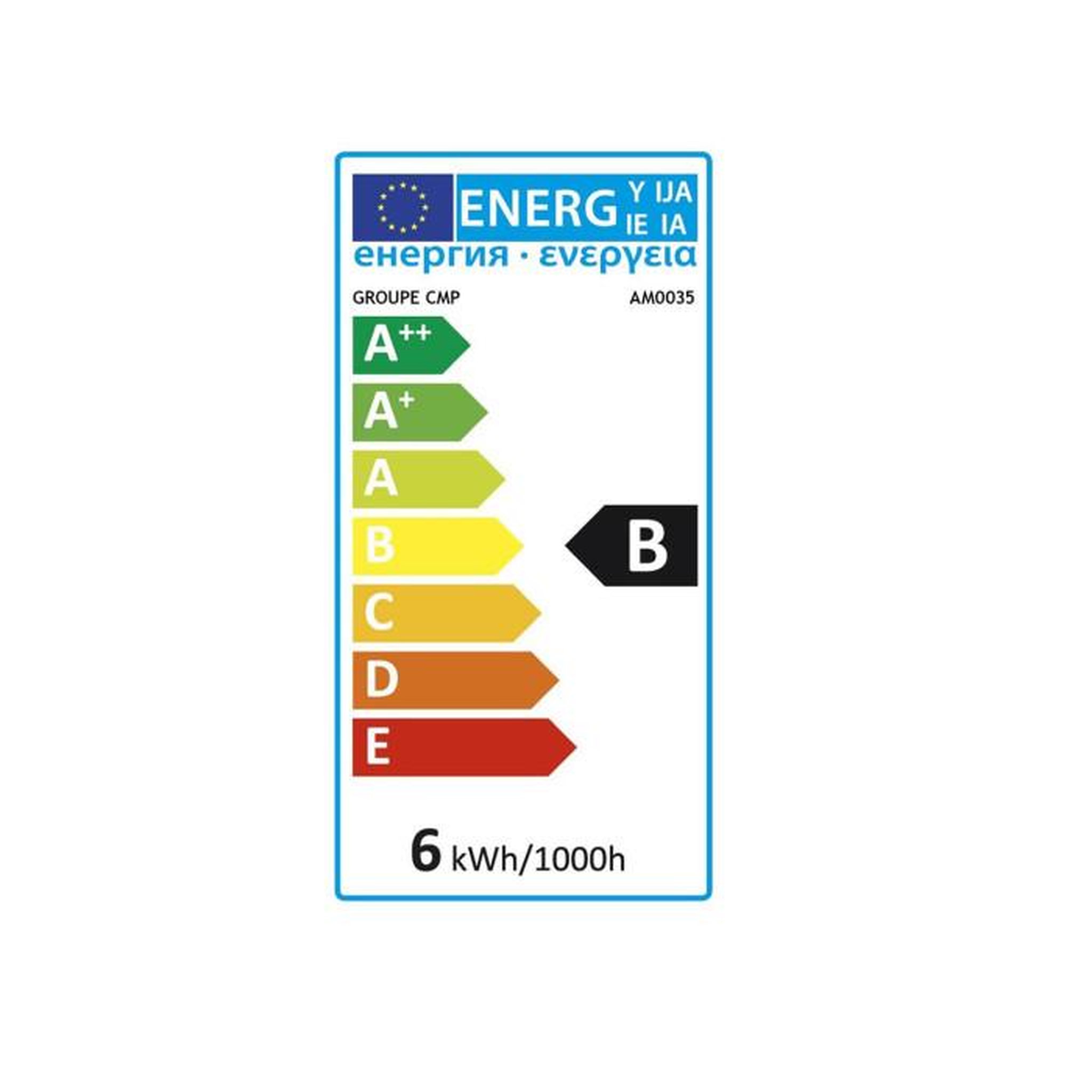 Voir la diapositive 3 : Paris Prix Ampoule PS160 Filaments LED  Spiral  6W Ambre