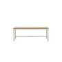 Voir la diapositive 4 : Paris Prix Table Basse Design  Rise  120cm Naturel & Grège