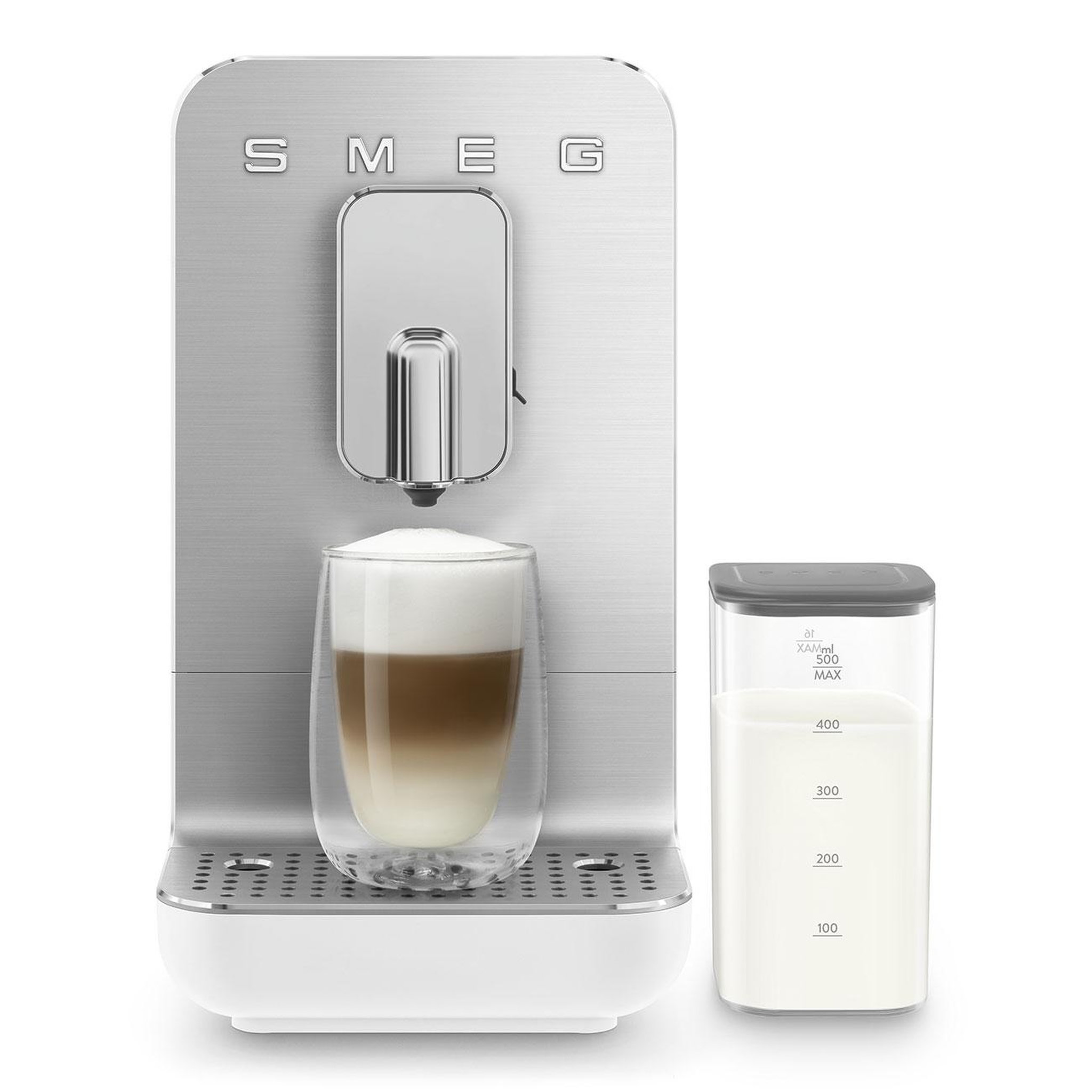 Voir la diapositive 6 : SMEG Expresso broyeur collezione bcc13whmeu
