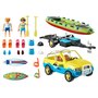 Voir la diapositive 2 : PLAYMOBIL 70436 - Family Fun - Voiture avec canoë